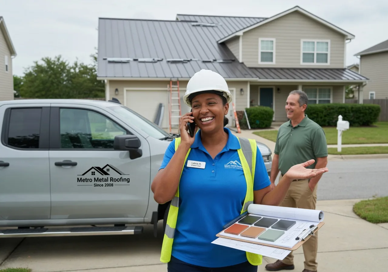 Storm Damage Metal Roof Repair in Ellisburg, NY